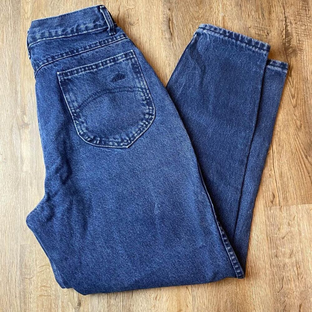 Vintage Chic Western High Rise Mom Jeans